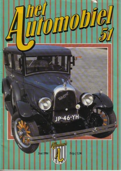 Automobiel 51 1984 : MG TD - Bucciali - Whippet - Mercedes, Boeken, Ophalen of Verzenden, Gelezen, Algemeen