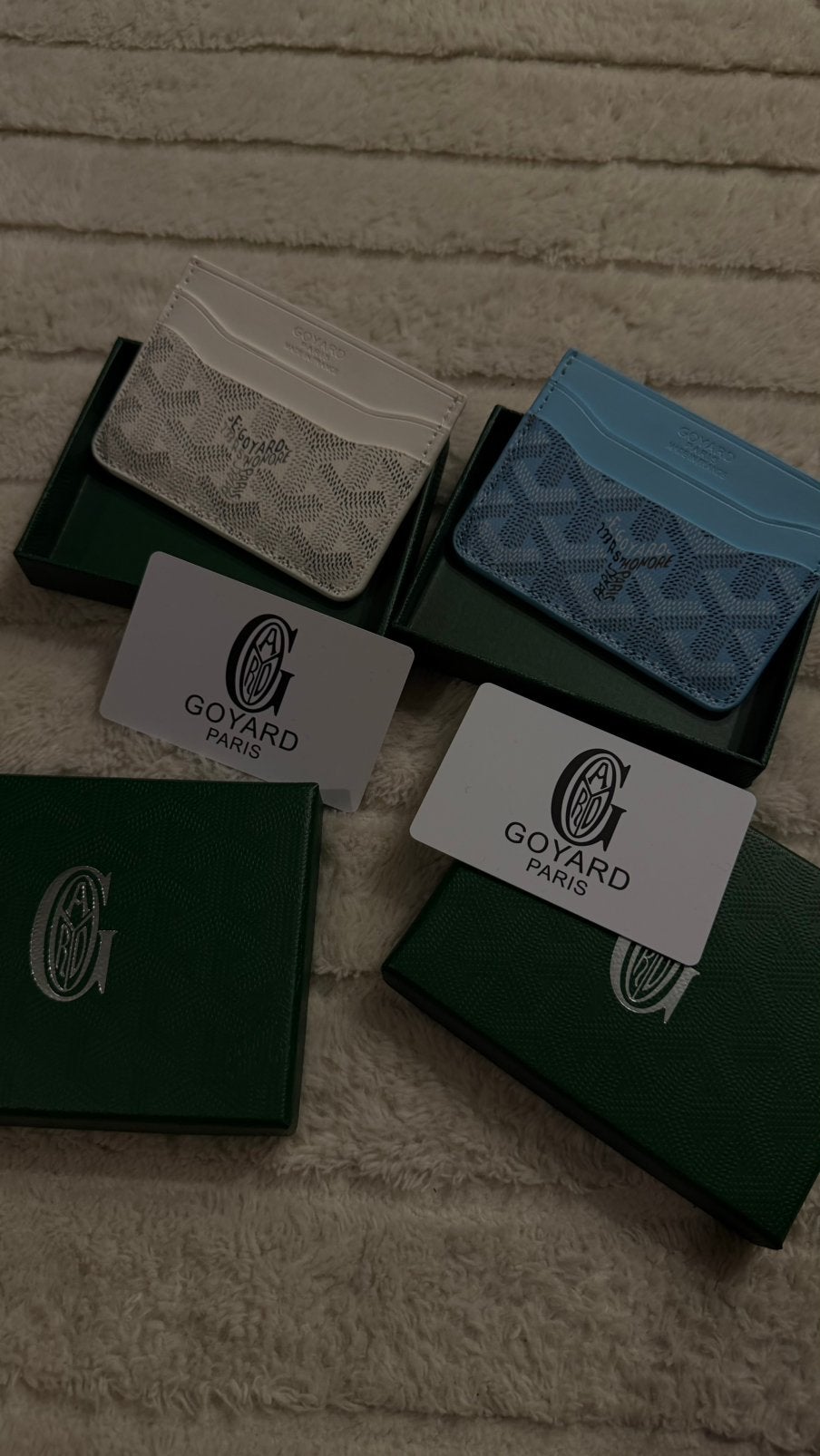 Goyard Cardholders, Overige merken, Blauw, Nieuw, Ophalen of Verzenden