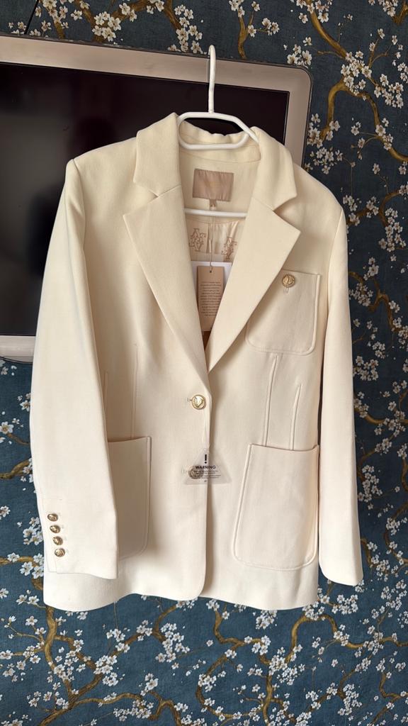 Josh V blazer nieuw met kaartje maat M, Maat 38/40 (M), Wit, Nieuw, Ophalen of Verzenden