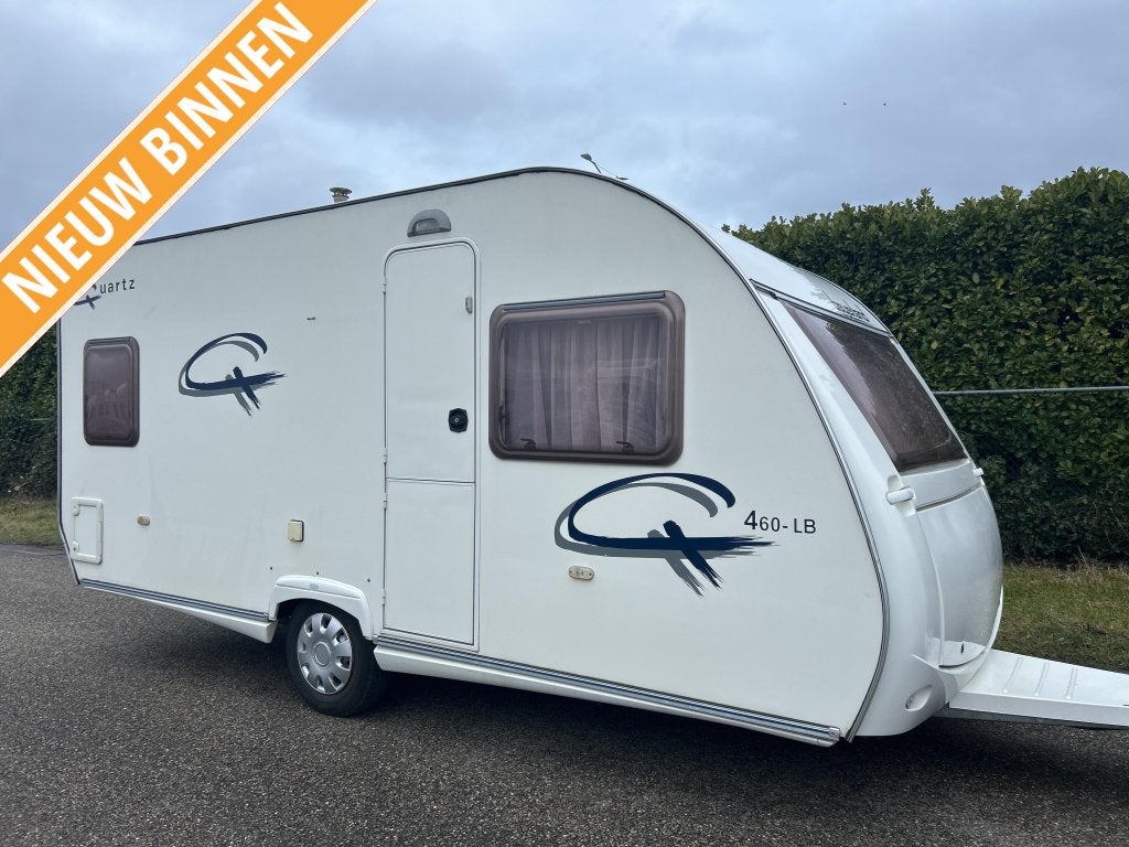 Beyerland Quartz 460 LB FRANS BED RONDZIT, Caravans en Kamperen, Niet ingevuld, Schokbreker, Rondzit, Bedrijf