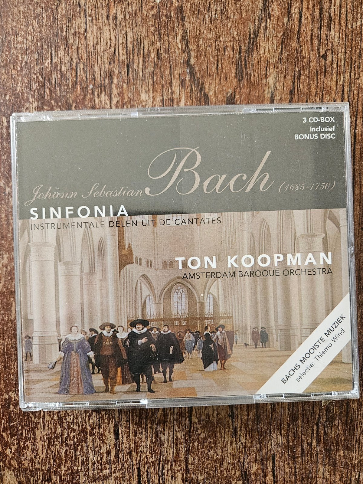 Bach Sinfonia - Instrumentale delen uit de cantates, Cd's en Dvd's, Boxset, Ophalen of Verzenden, Zo goed als nieuw, Orkest of Ballet