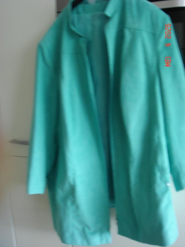 Nw jasje/colbert mt 64 en nw blouse mt 58 Valt heel ruim!, Kleding | Dames, Overige kleuren, Nieuw, Ophalen of Verzenden, Jasje of Colbert