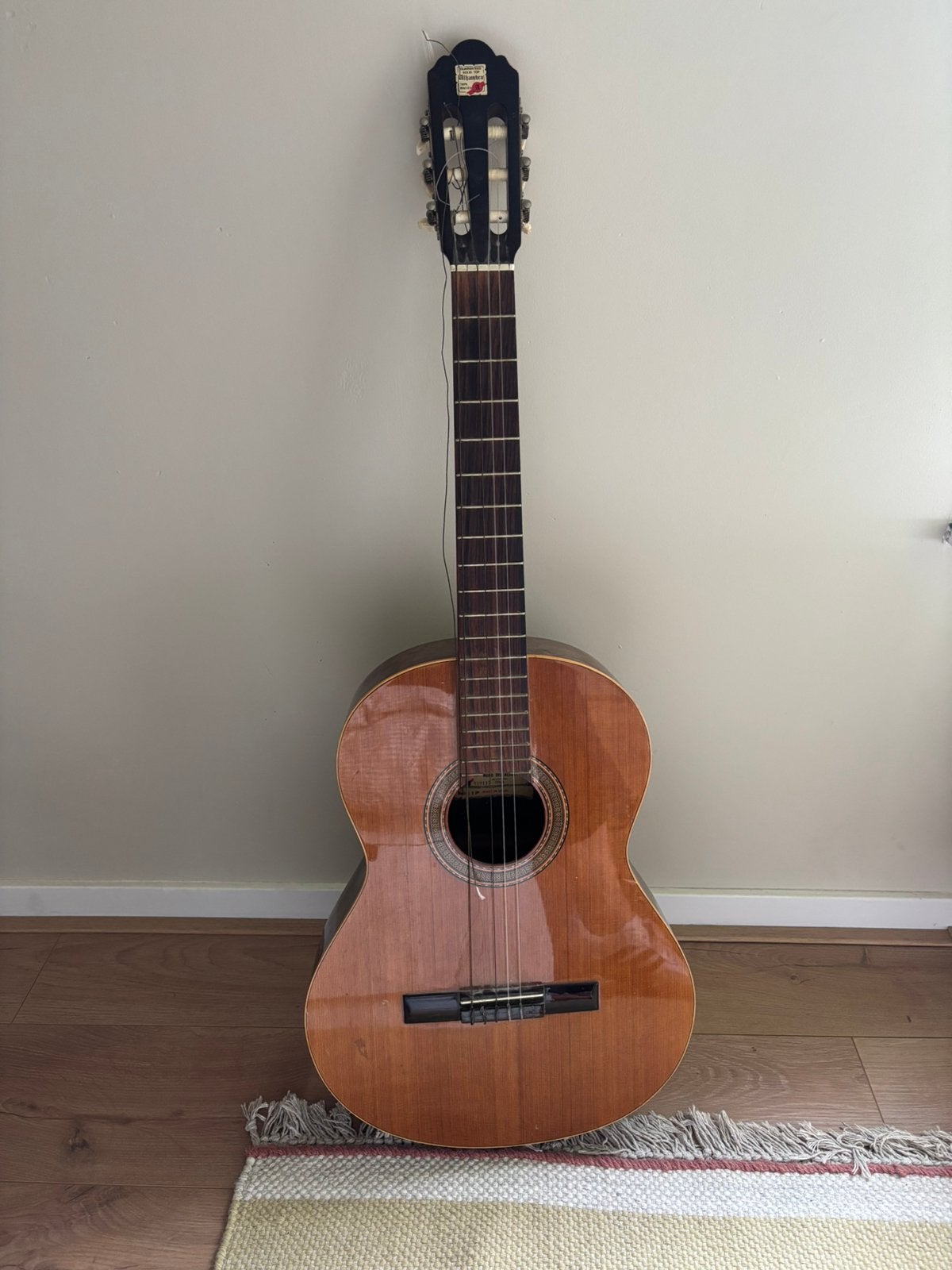 Alhambra 1P klassieke gitaar incl. harde koffer, Muziek en Instrumenten, Ophalen, Gebruikt, Klassieke of Spaanse gitaar