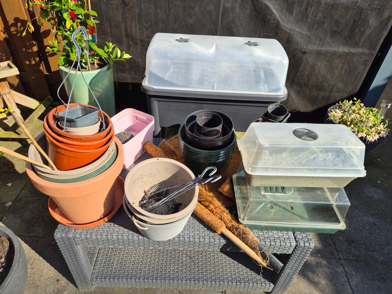 Leuke set om mee te kweken, Tuin en Terras, Ophalen, Gebruikt