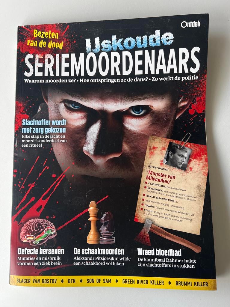 IJskoude Seriemoordenaars - Jeffrey Dahmer, Ophalen of Verzenden, Gelezen, Nederland