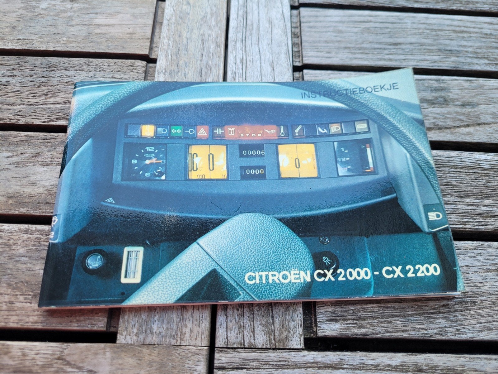 Instructieboekje Citroën CX 2000 2200 1975, Auto diversen, Handleidingen en Instructieboekjes, Ophalen of Verzenden