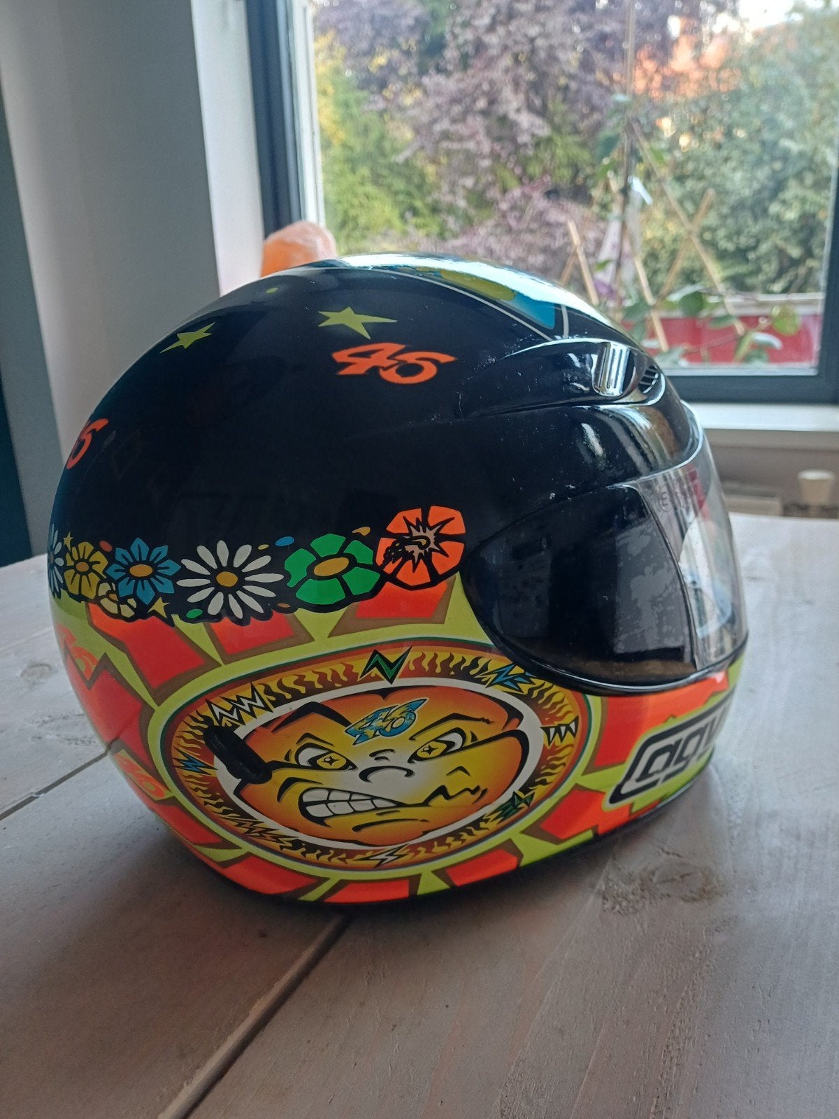 Valentino Rossi helm, Dames, Ophalen of Verzenden, S, Tweedehands