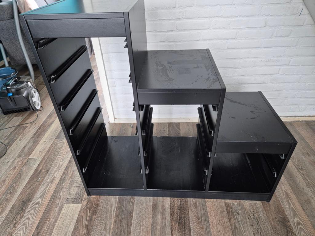 Ikea Trofast kast inclusief 6 grote bakken., Ophalen, Gebruikt