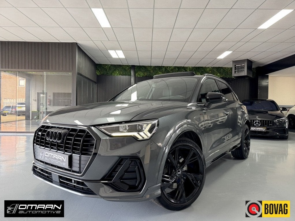 Audi Q3 40 2.0 TFSI Quattro 191PK S-line RS PANO LEER MATRIX, Auto's, Audi, Automaat, Gebruikt, Euro 6, 4 cilinders