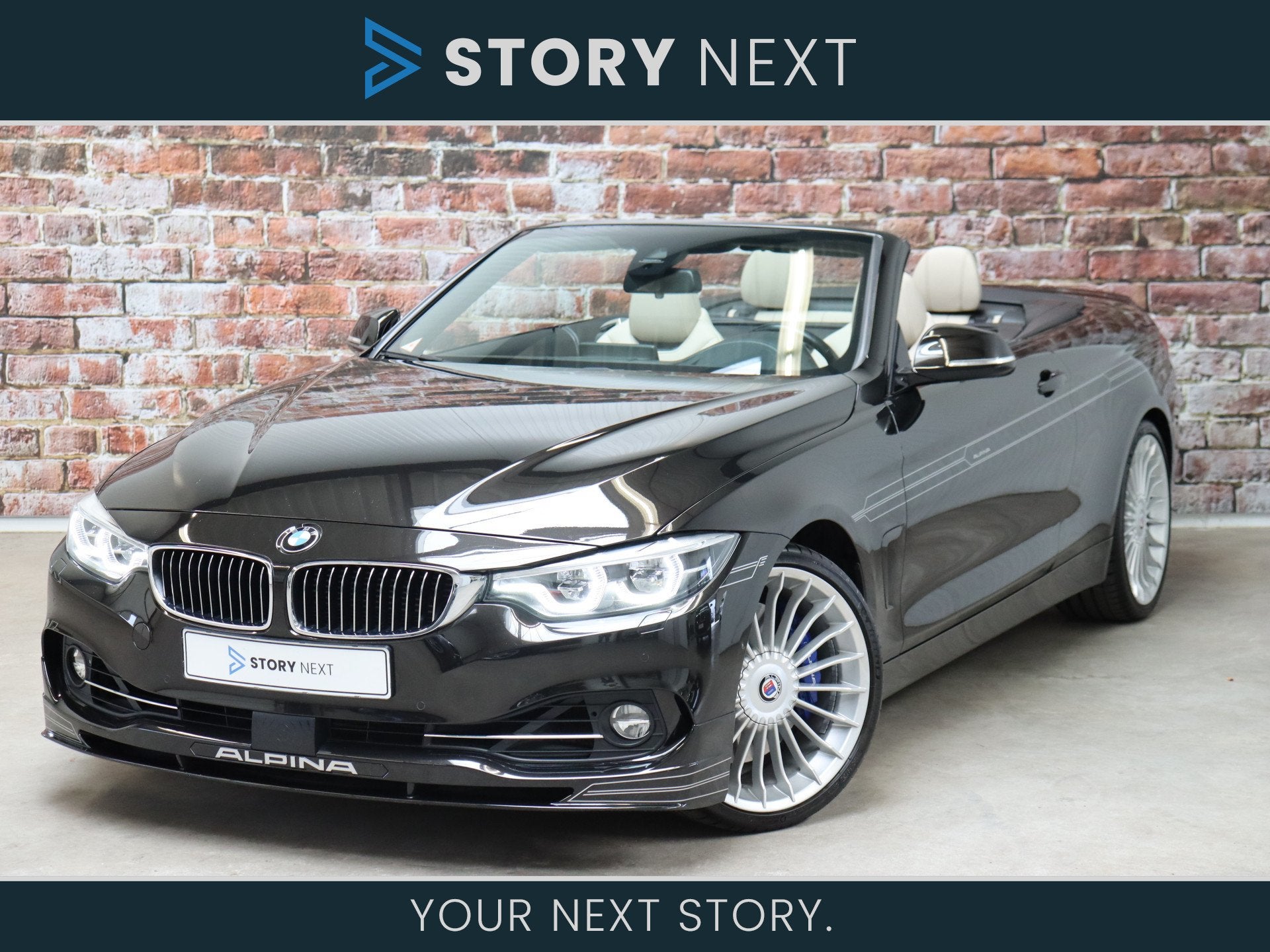 BMW 4 Serie Alpina B4S Biturbo High Executive Automaat / Ada, Automaat, Gebruikt, Cabriolet, 4 stoelen