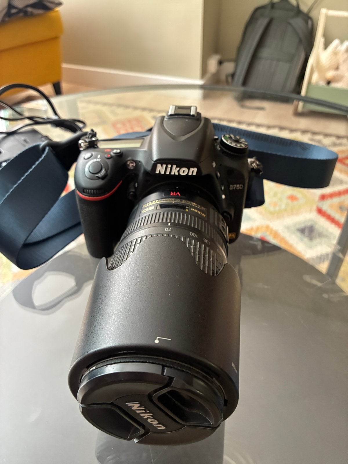 Nikon D750 Full-Frame DSLR Camera incl twee Nikon lenzen, Ophalen, Spiegelreflex, Zo goed als nieuw, Nikon