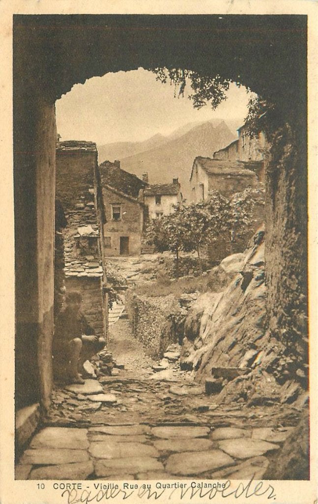 702-026-003 Corte, Verzenden, Voor 1920, Frankrijk