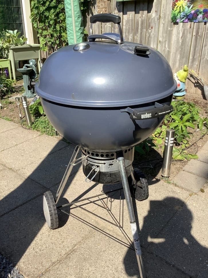 Weber Master-Touch GBS Premium E-5770 Houtskoolbarbecue, Ophalen, Zo goed als nieuw