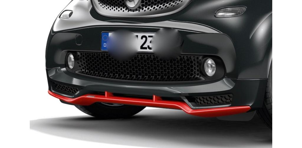 Smart BRABUS originele NOS frontspoiler A453 8809 701, Ophalen, Nieuw