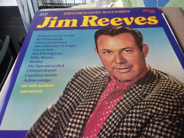 jim reeves, Inclusief binnenhoes, Ophalen of Verzenden, Zo goed als nieuw, Overige formaten
