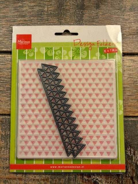Marianne Design Folders DF3428 Trangles, Ophalen of Verzenden, Zo goed als nieuw, Overige thema's, Pons of Mal