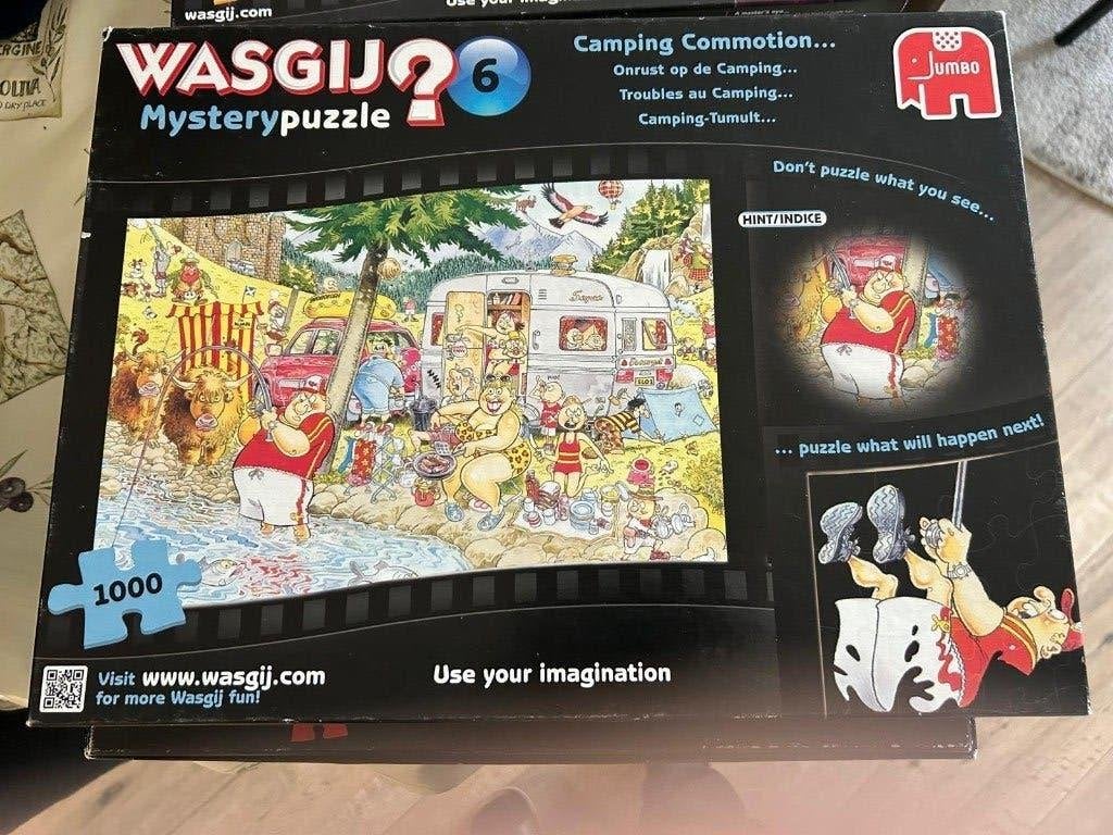 Wasgij puzzels 1000 stukjes (ruilen mag ook) Mystery 6, Ophalen, 500 t/m 1500 stukjes, Zo goed als nieuw, Legpuzzel