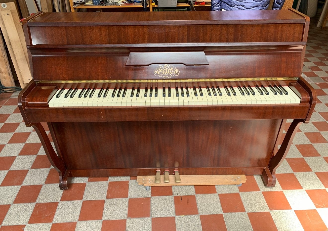 ÉRARD PIANO, Ophalen, Gebruikt