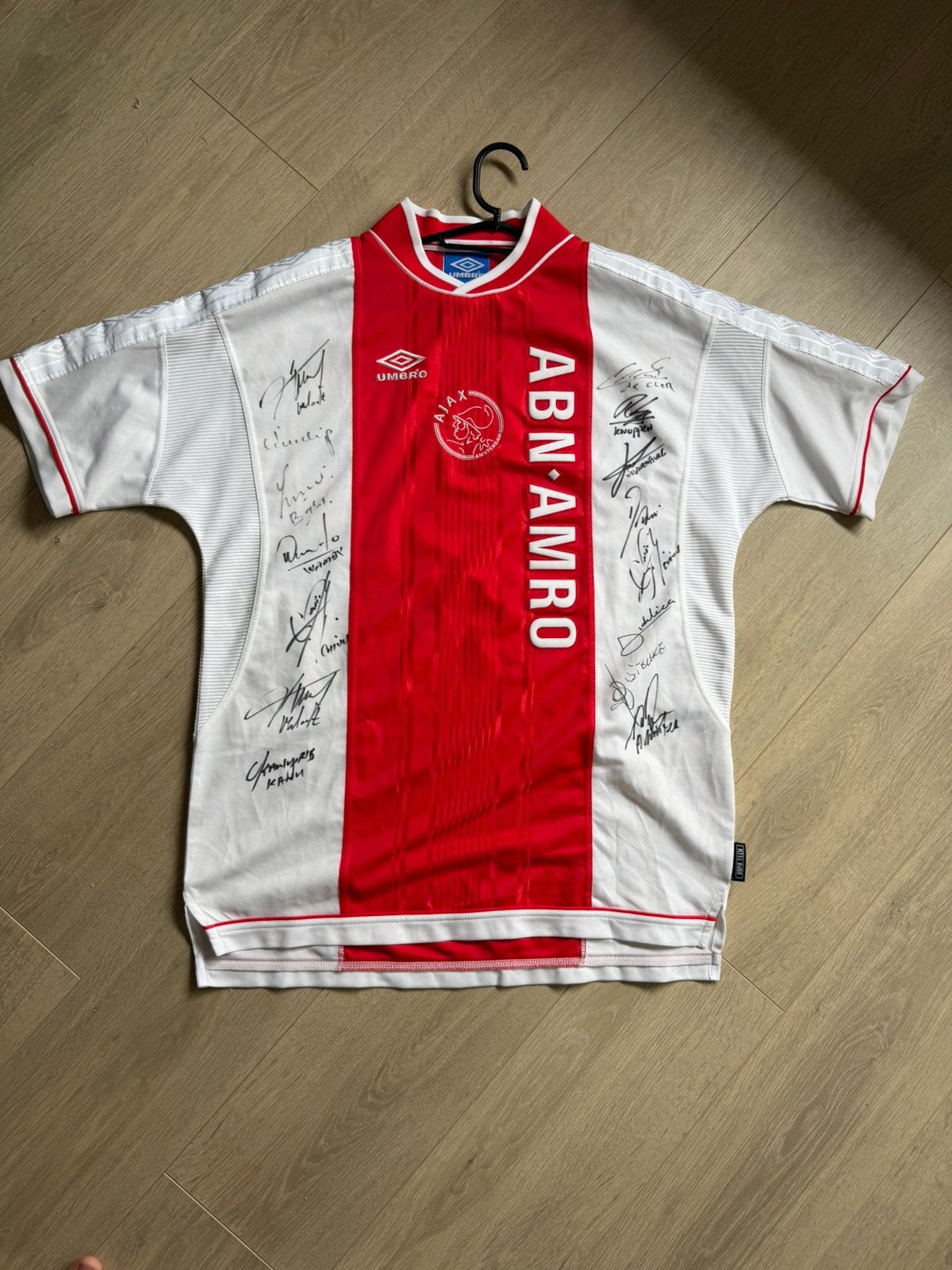AFC Ajax gesigneerd thuis shirt 1999-2000, Verzenden, Zo goed als nieuw, Ajax, Shirt