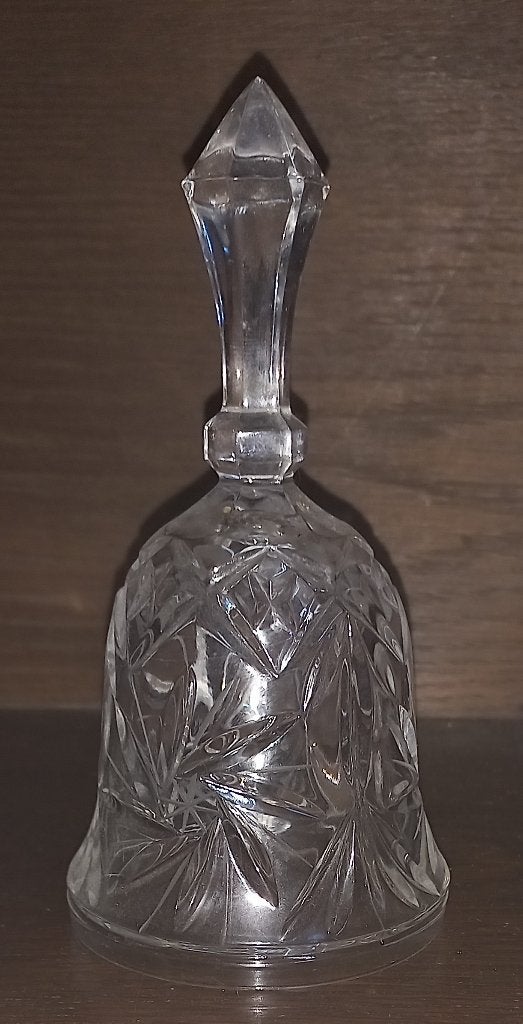 Antieke kristallen tafelbel, Antiek en Kunst, Ophalen of Verzenden