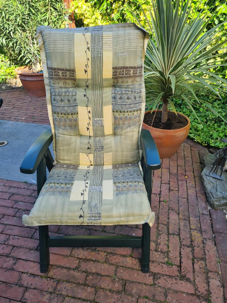 Hartman kussens, Tuin en Terras, Tuinstoelen, Ophalen, Gebruikt, Kunststof
