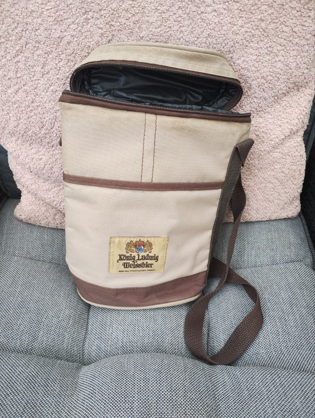 König Ludwig Weissbier Koeltas / Schoudertas, Overige merken, Gebruikt, Ophalen of Verzenden, Minder dan 25 cm