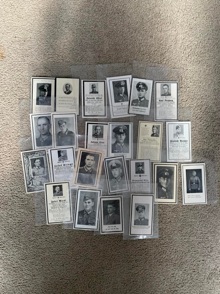 Lot bidprentjes, Ophalen of Verzenden, Duitsland, Embleem of Badge