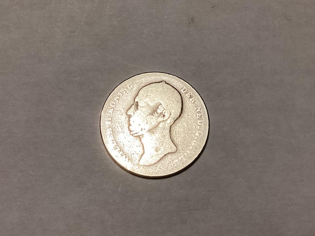 Willen II  1/2 gulden 1848, Postzegels en Munten, Munten | Nederland, Ophalen of Verzenden, Koning Willem II, 1 gulden
