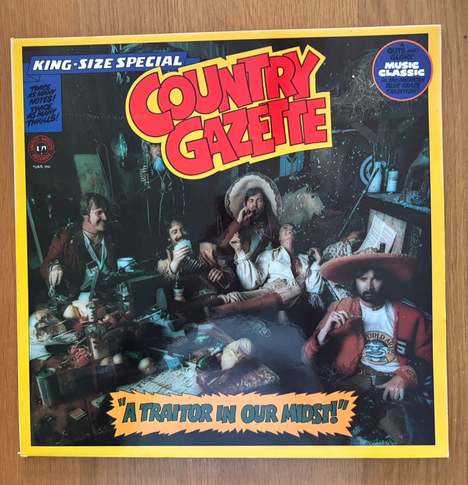 Country Gazette  lp vinyl, Cd's en Dvd's, Ophalen of Verzenden, Zo goed als nieuw, 12 inch