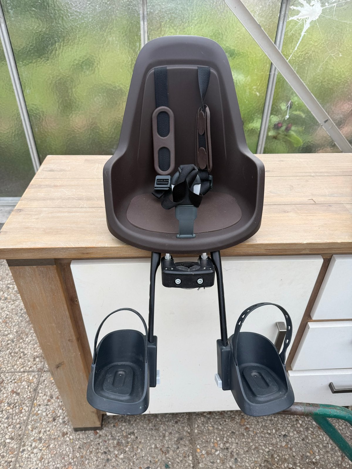 Bobike voorzitje voor de fiets, Ophalen, Voorzitje, 0 t/m 13 kg, Gebruikt