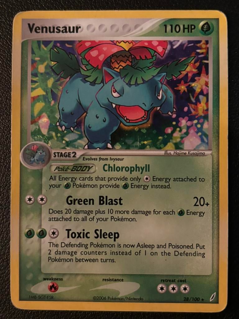 Venusaur #28, Ophalen of Verzenden, Zo goed als nieuw
