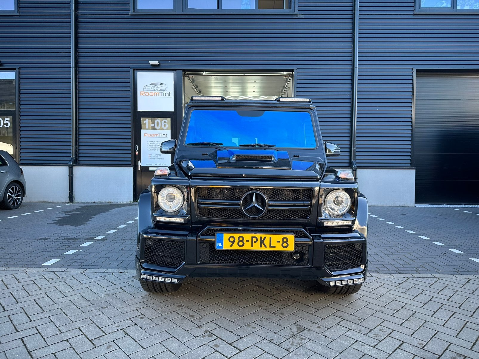 Mercedes G klasse brabus oldtimer1985 Zwart, foto 2