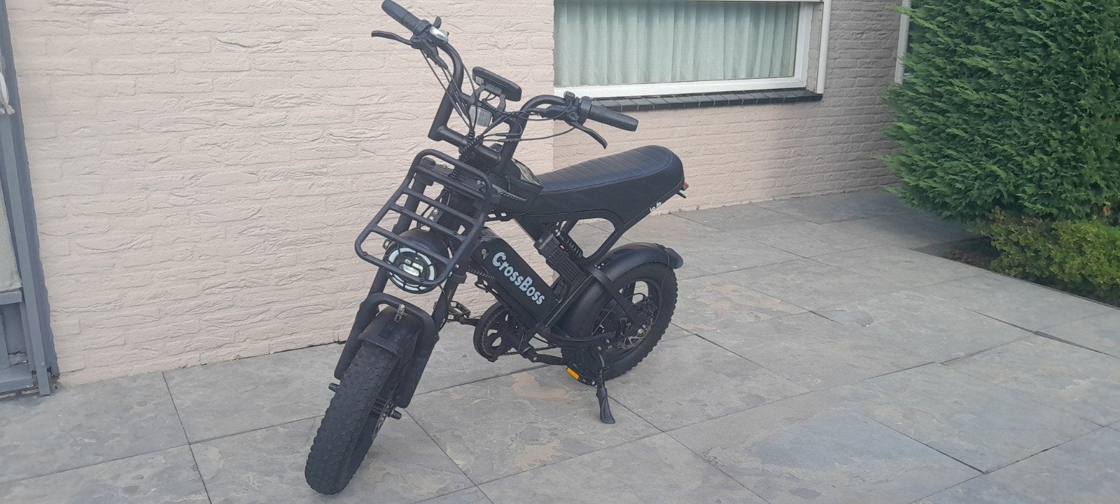 Fatbike V20 mini crossboss incl. accessoires!, Fietsen en Brommers, Elektrische fietsen, Zo goed als nieuw, 51 tot 55 cm, 50 km per accu of meer