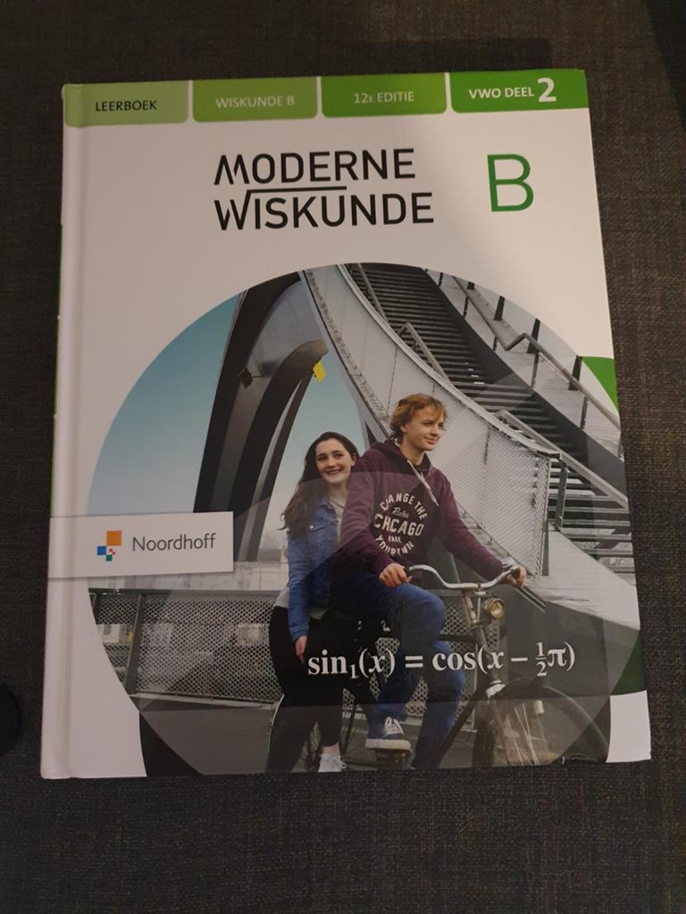 Moderne wiskunde B, Ophalen of Verzenden, Zo goed als nieuw, Natuurwetenschap