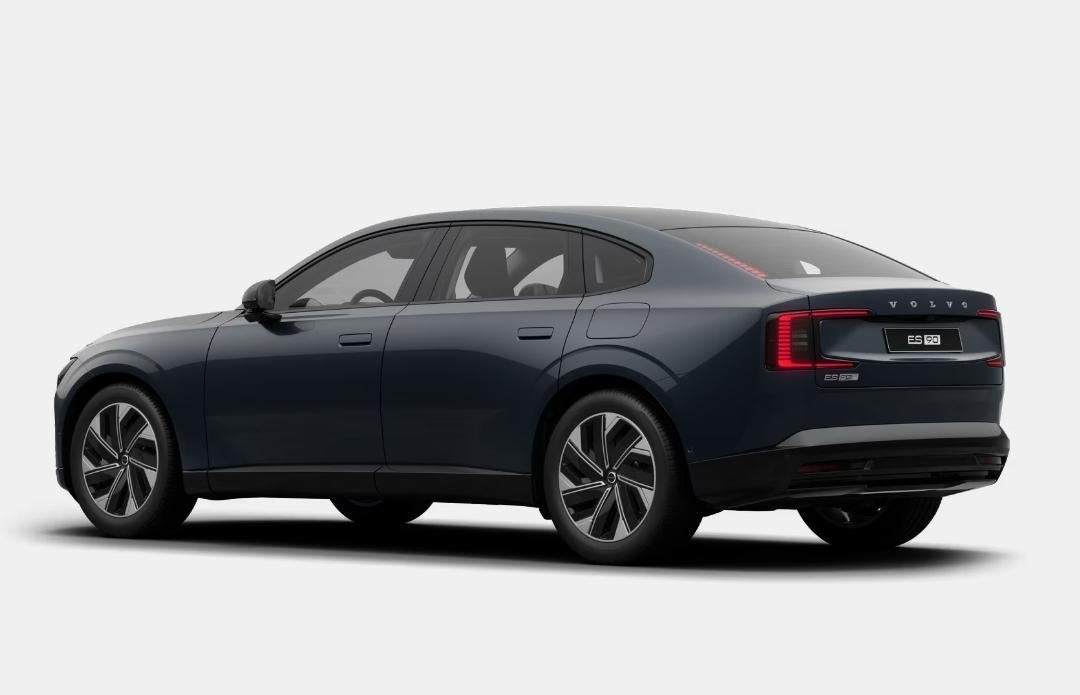 Volvo ES90 Single Motor Ext. R. Plus Business Edition 92 kWh, Auto's, Automaat, 12 maanden, Achterwielaandrijving, Blauw