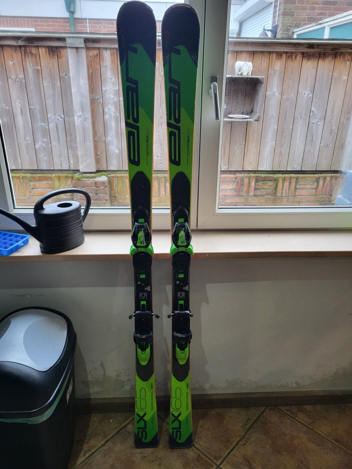 Elan SLX 165 cm ski's met bindingen, Sport en Fitness, 160 tot 180 cm, Gebruikt, Carve, Skiën