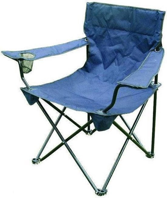 Inklapbare campingstoelen met voetsteun en drankhouder., Ophalen, Nieuw, Campingstoel