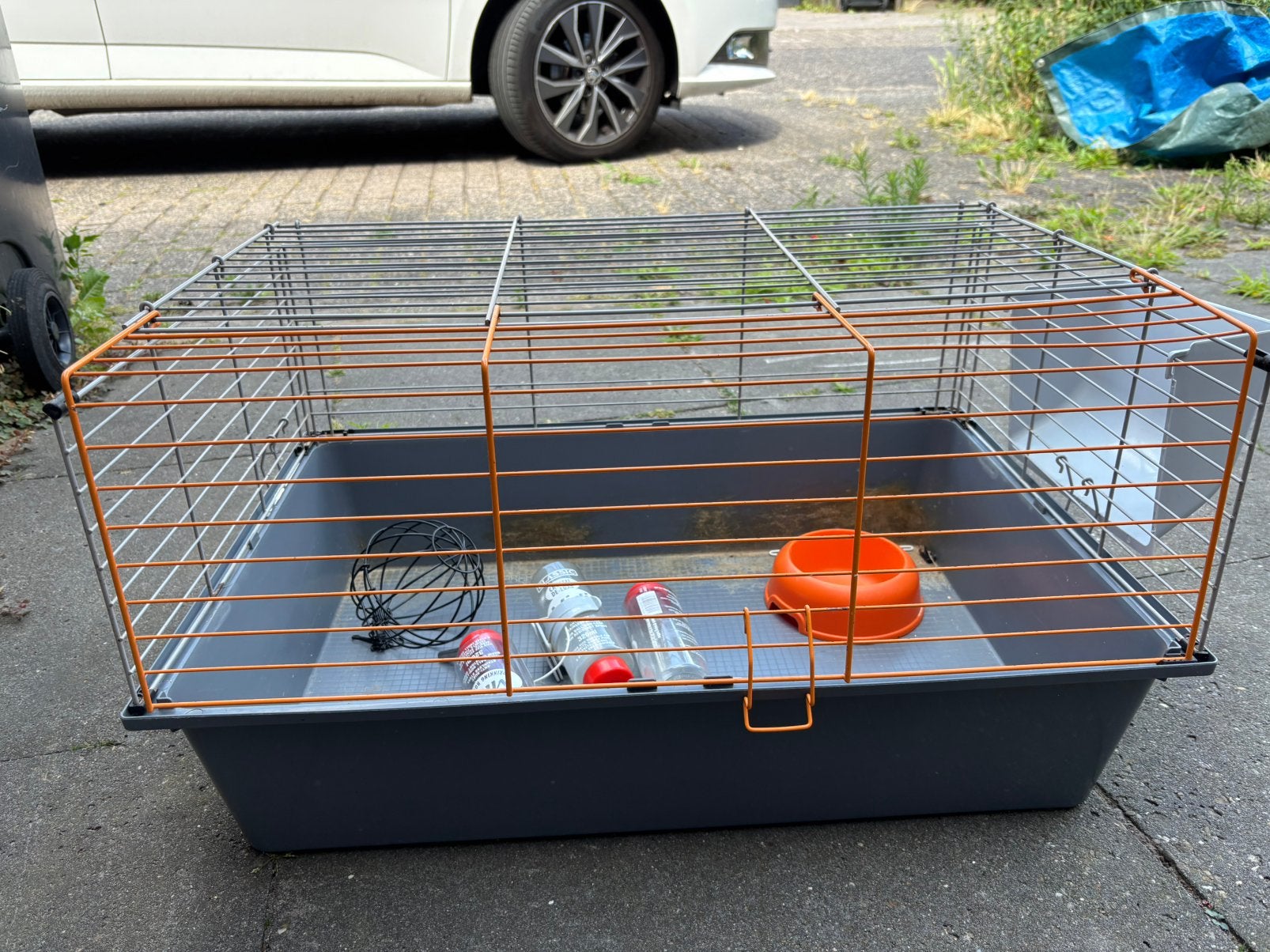 Cavia kooi met toebehoren, Kooi, Gebruikt, Minder dan 75 cm, Cavia