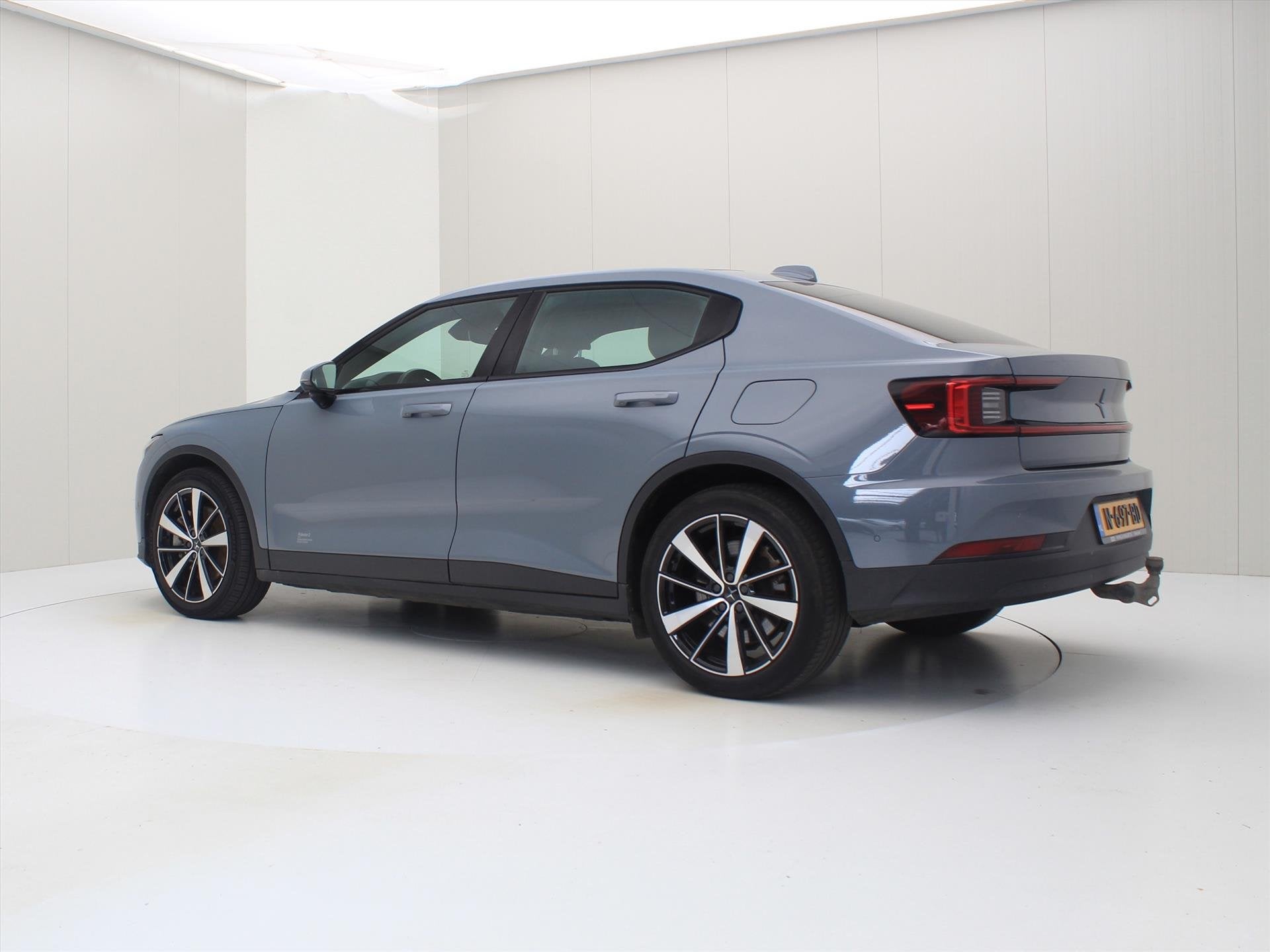Polestar 2 Long Range Dual Motor 408PK 78kWh 90% SoH [ TREKH, Auto's, Polestar, Polestar 2, Stof, Gebruikt, Zwart
