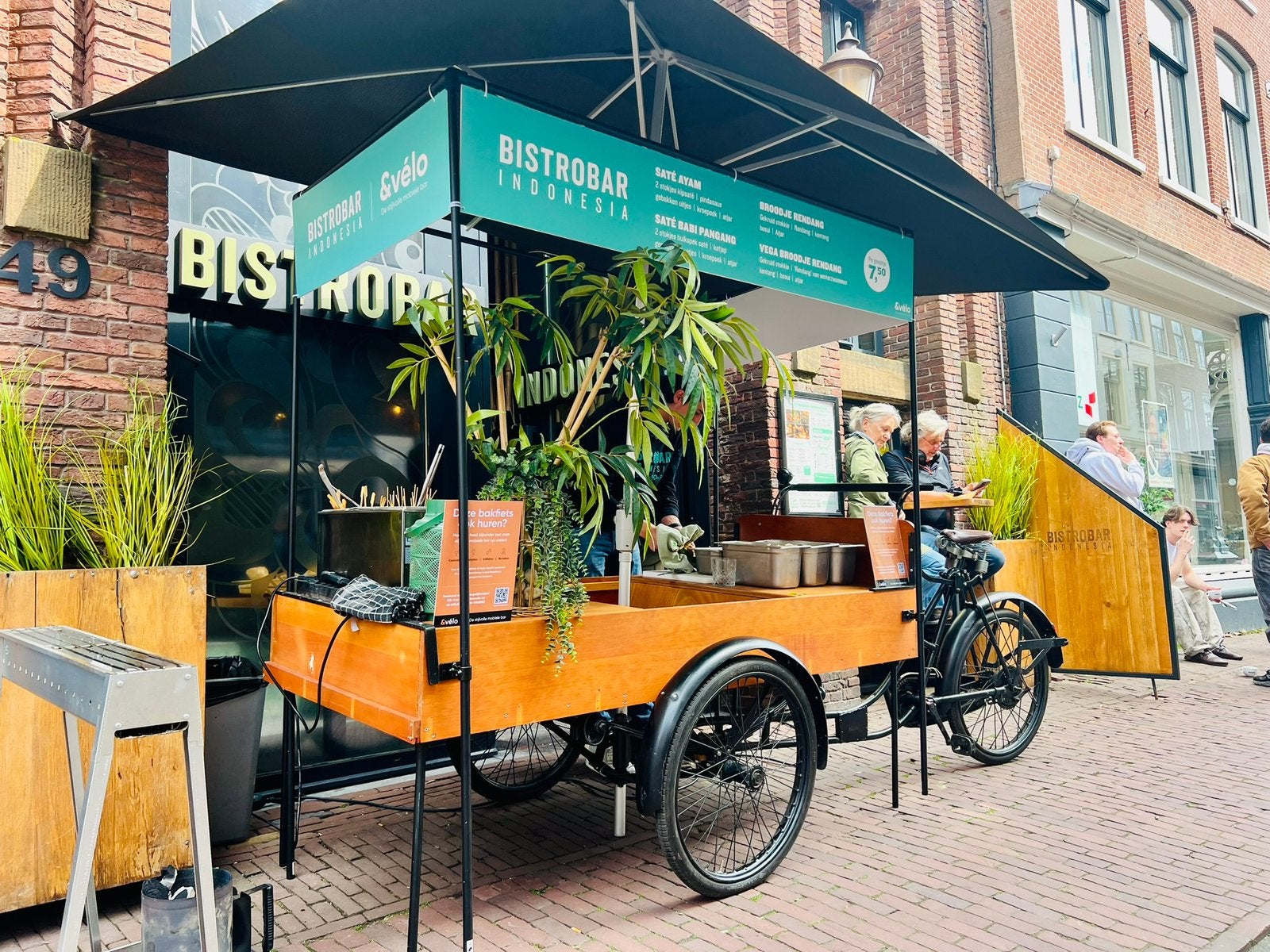Authentieke Hollandse Bakfiets | Mobiele Bar | Event Styling, Ophalen
