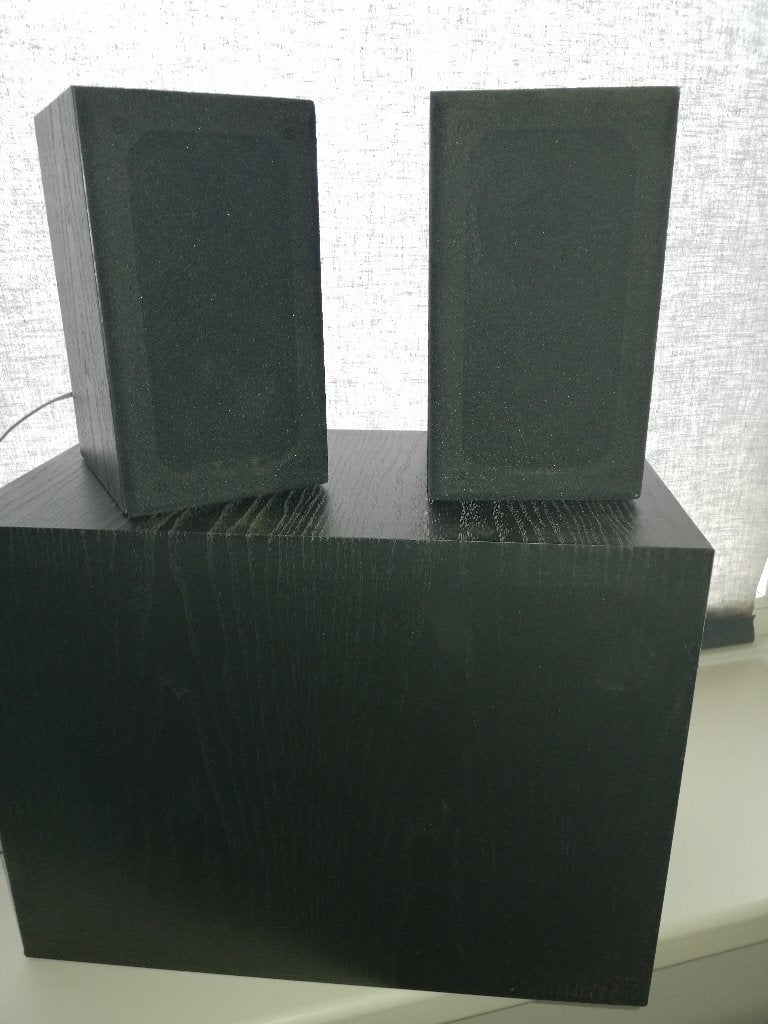 SpeakerSet ESL-300 Sub/Sat, Audio, Tv en Foto, Luidsprekers, Gebruikt, Subwoofer, Ophalen, 150 watt of meer