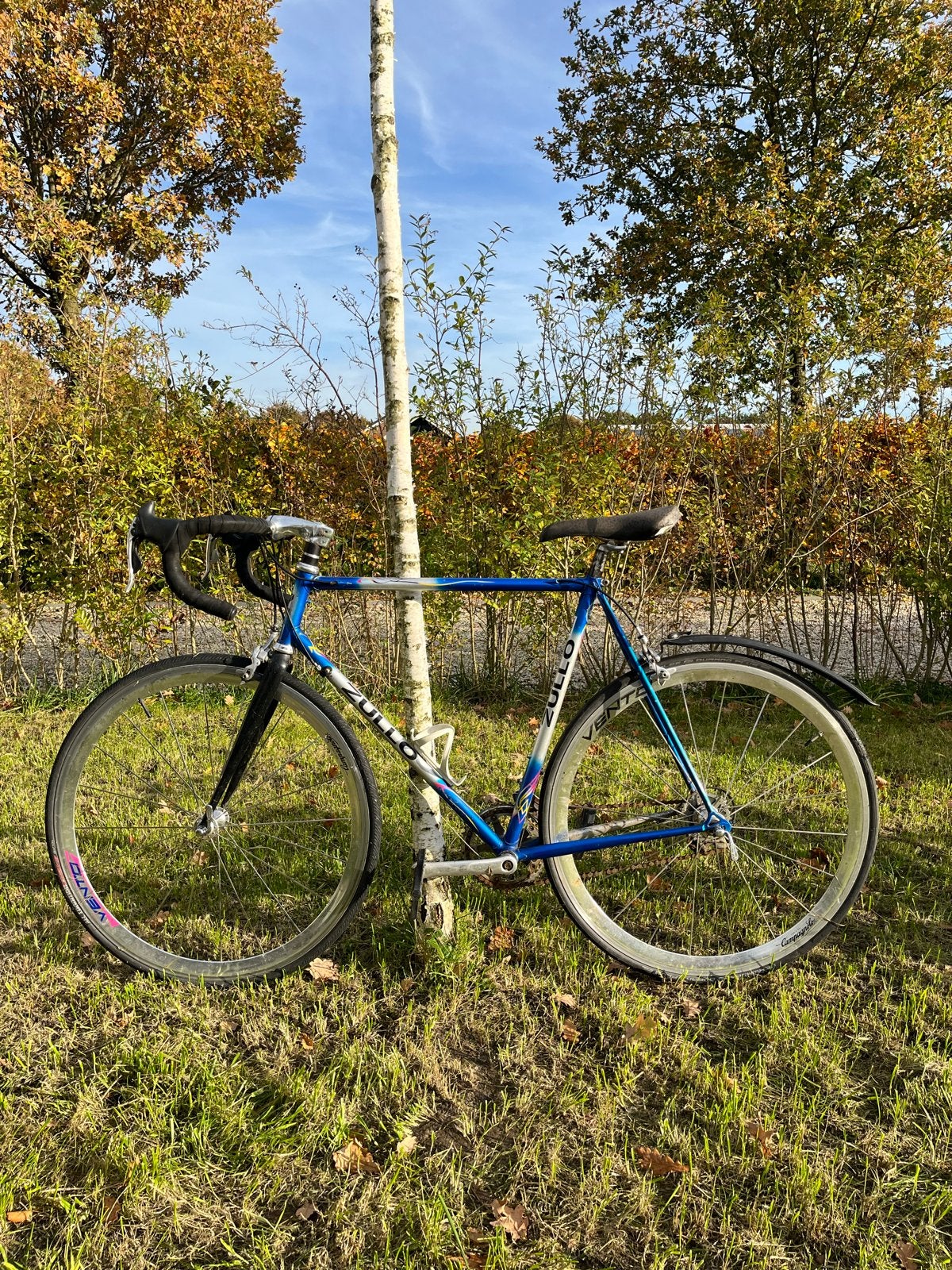 Zullo racefiets - Klassieke Italiaanse racefiets, Fietsen en Brommers, 28 inch, Gebruikt, 53 tot 57 cm, Ophalen