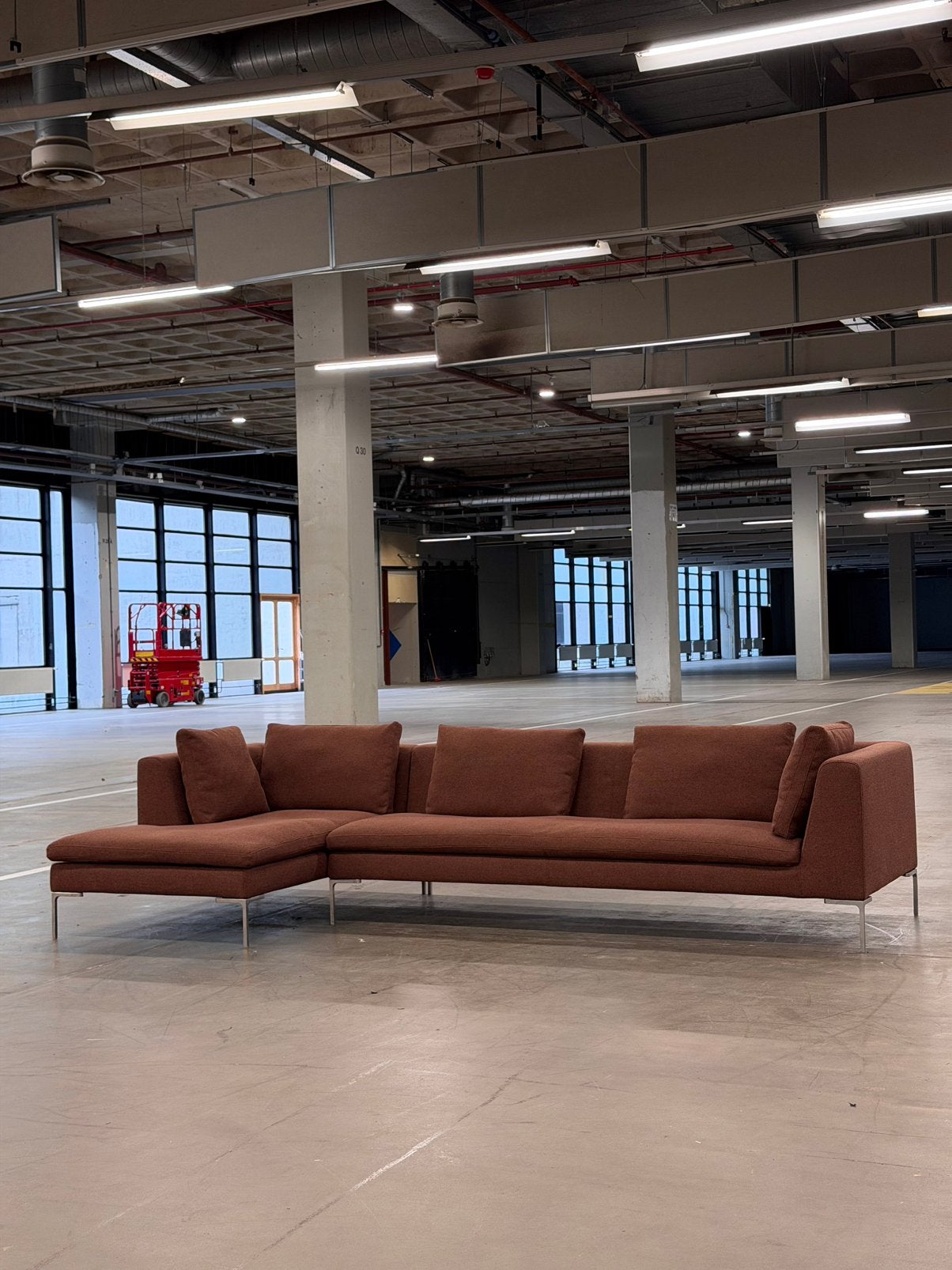 B&B Italia Charles Hoekbank | Hazel | NIEUWSTAAT + Garantie, Overige materialen, Hoekbank, 300 cm of meer, Ophalen of Verzenden