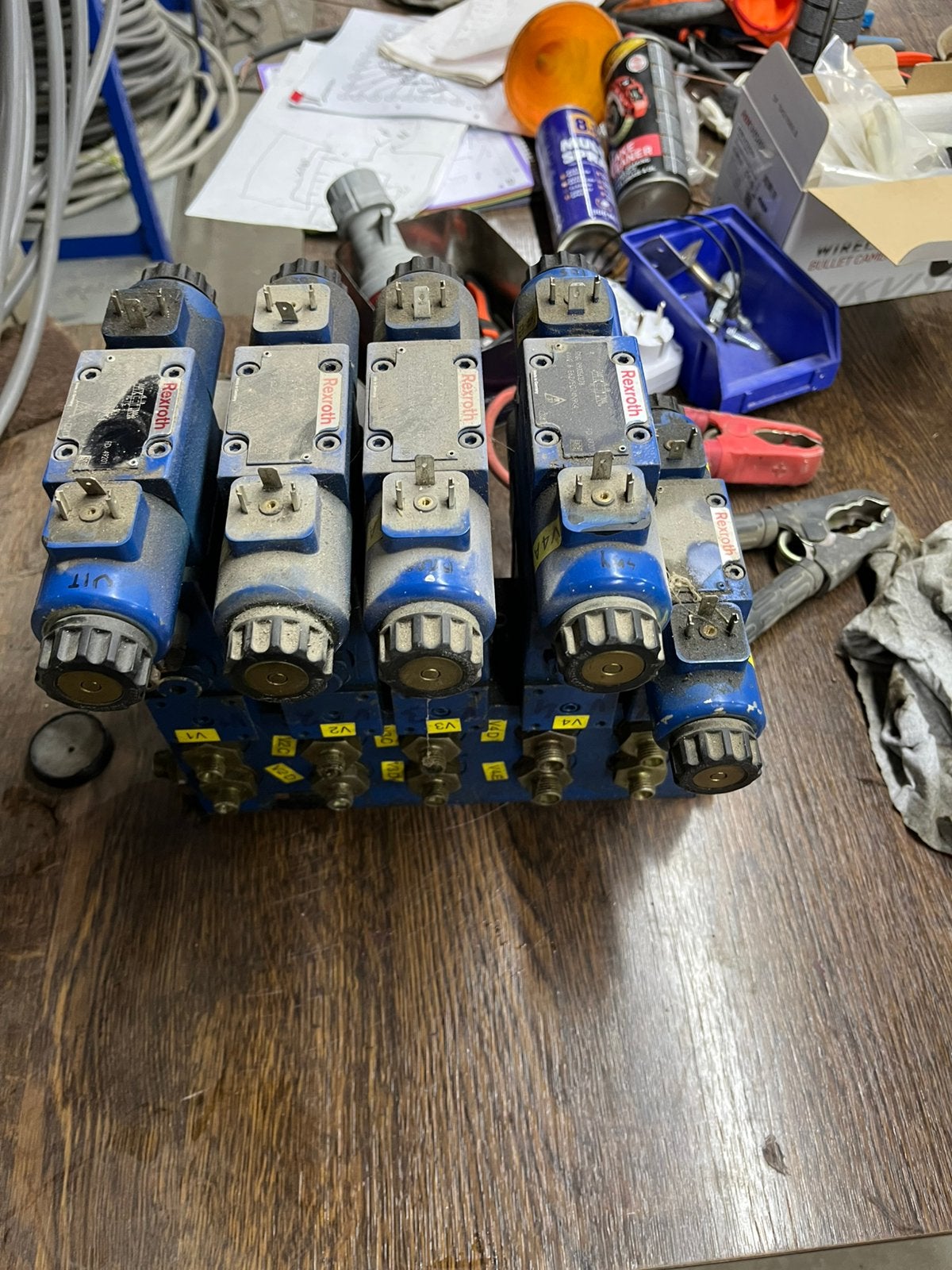 Hydrauliek  ventielen blok, Ophalen, Zo goed als nieuw
