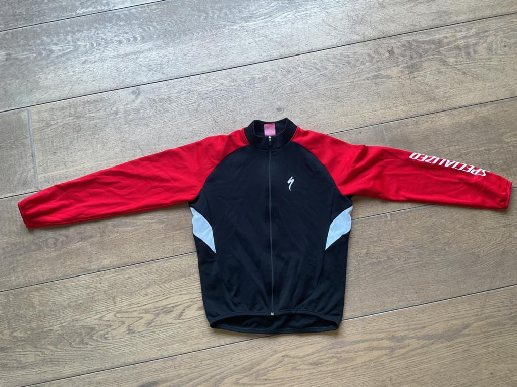 Racefiets jasje lange mouw kind, Ophalen, Zo goed als nieuw, Overige maten, Hardlopen of Fietsen