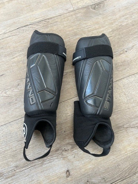 'Stanno Pro Guard II Scheenbeschermers Zwart - Maat S, Overige typen, Ophalen of Verzenden, Zo goed als nieuw, Maat S