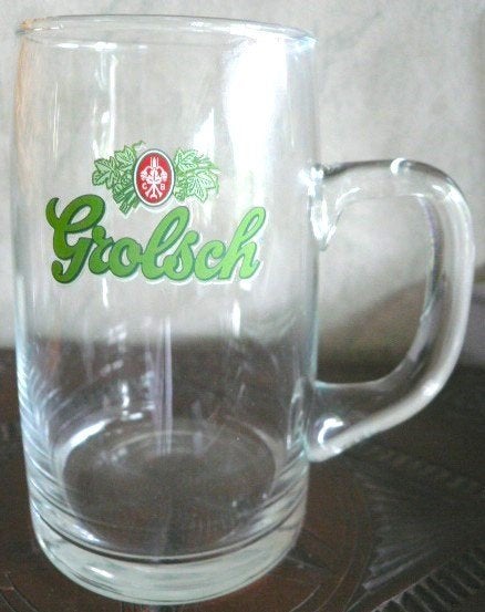 18,5 cm hoge GROLSCH bierpul 0,5 liter, Verzamelen, Ophalen of Verzenden, Zo goed als nieuw, Pul(len), Grolsch