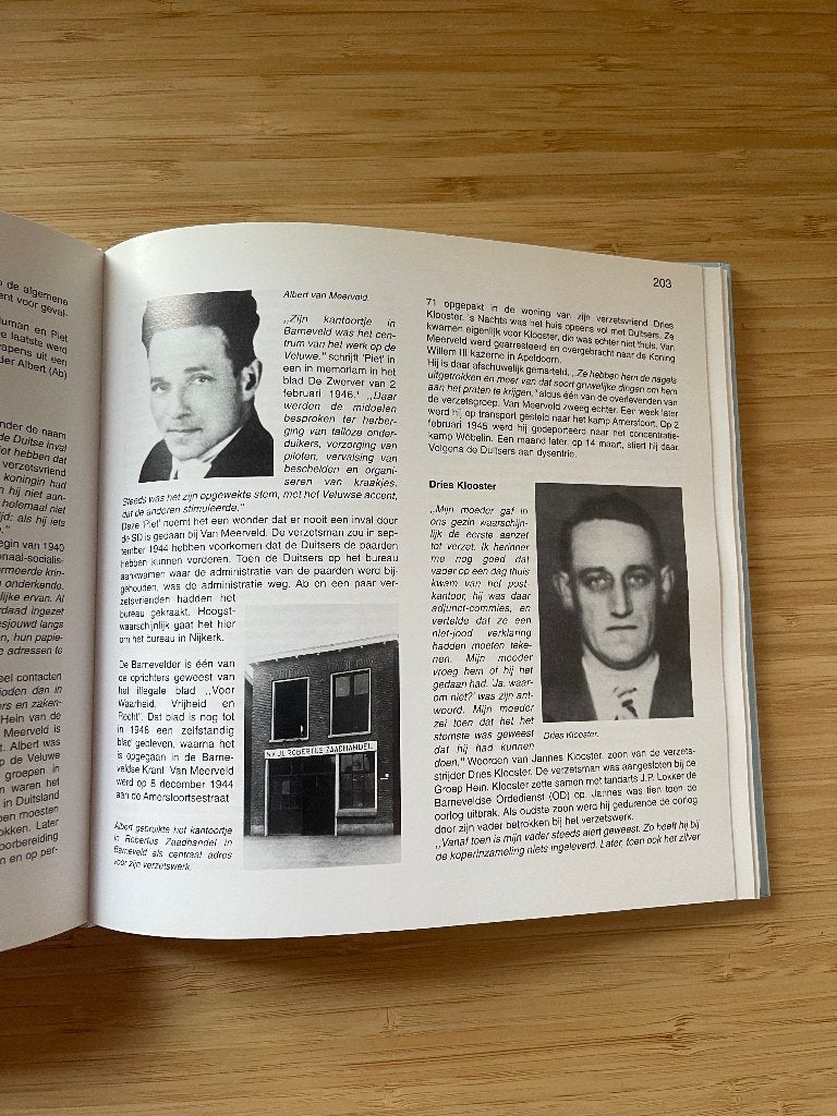 Gerjan Crebolder Barneveld 1939 - 1945, Ophalen of Verzenden, Tweede Wereldoorlog, Gelezen, Overige onderwerpen