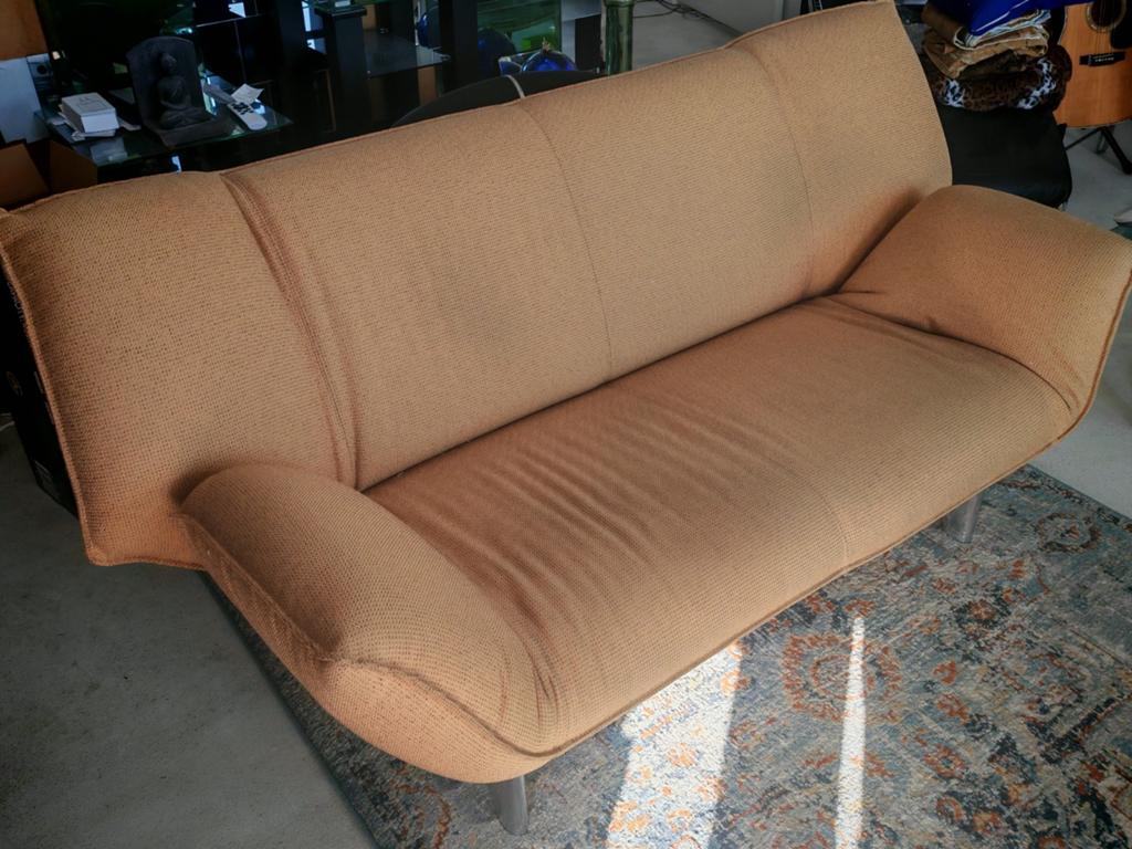 Leolux Tango 2 1/2 zits, een unieke zeer stevige  stof, Gebruikt, Tweepersoons, 75 tot 100 cm, Ophalen of Verzenden