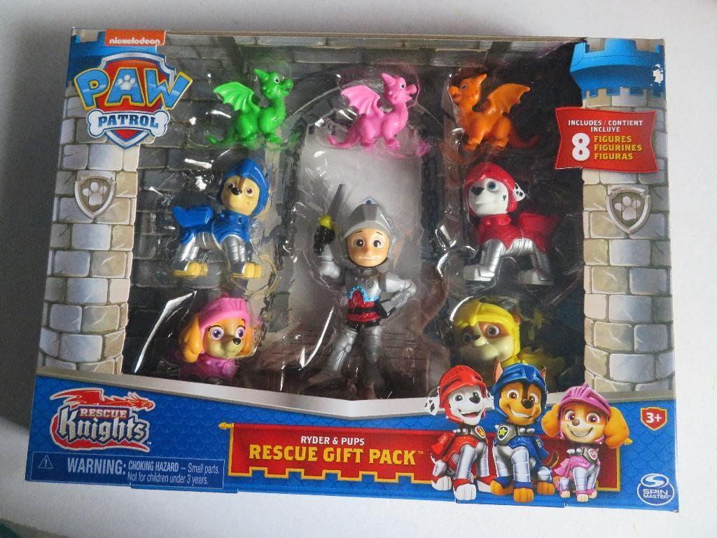 PAW PATROL -- RESCUE KNIGHTS --RYDER & PUPS RESCUE GIFT PACK, Ophalen of Verzenden, Nieuw